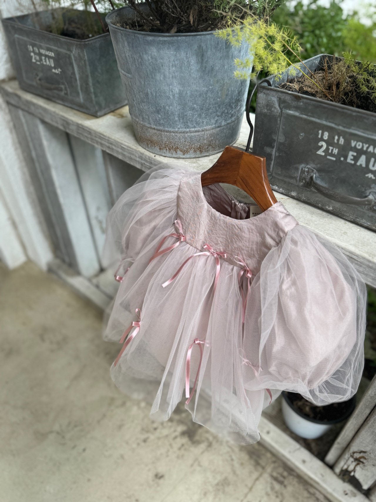 M Ribbon Dress Romper_ 2 Colors