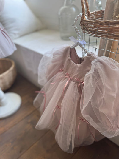 M Ribbon Dress Romper_ 2 Colors