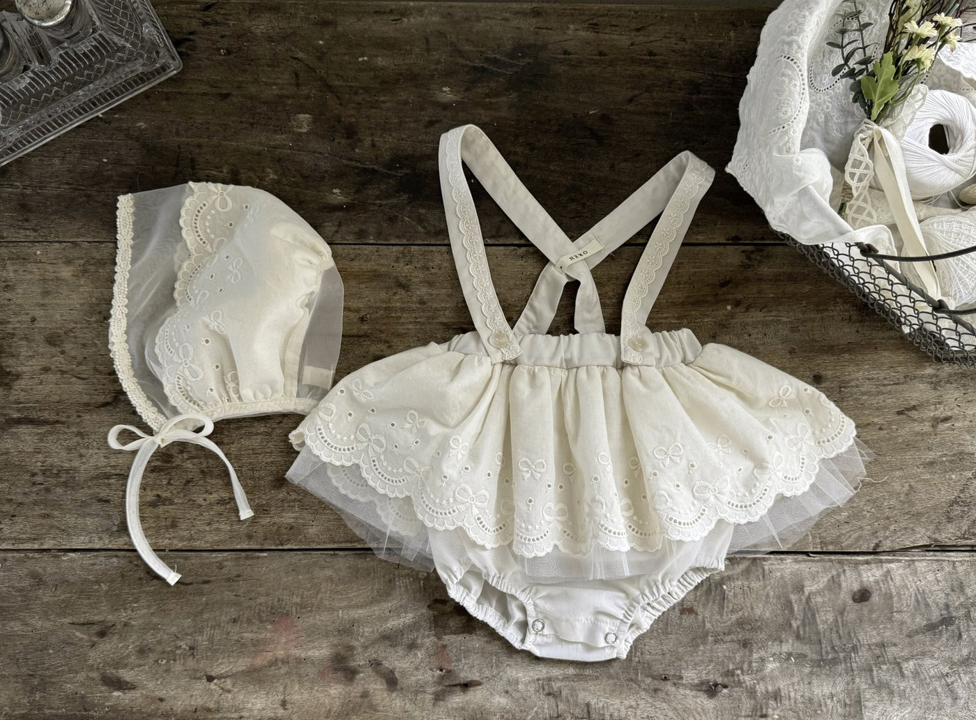 Eloi Organza Bonnet