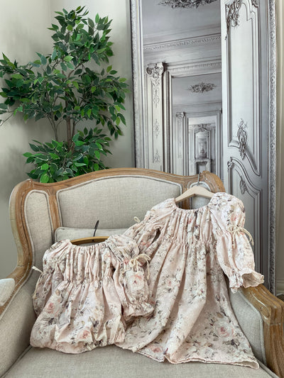 Misty Eyelet Dress _Pink