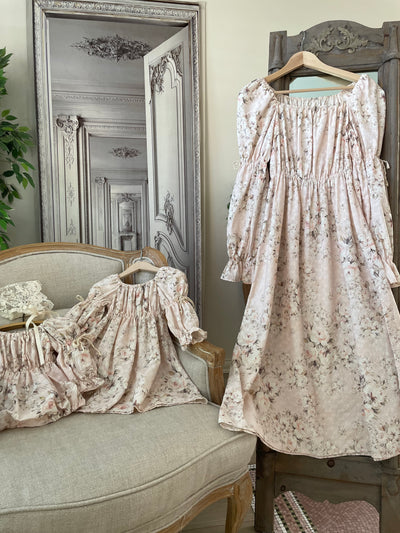 Misty Eyelet Dress _Pink