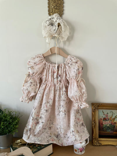 Misty Eyelet Dress _Pink