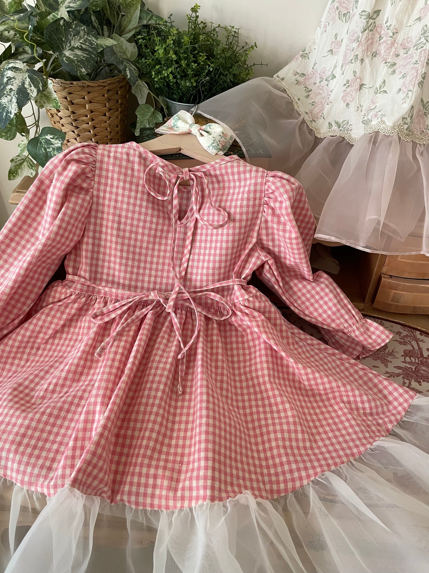 Nana Check Dress