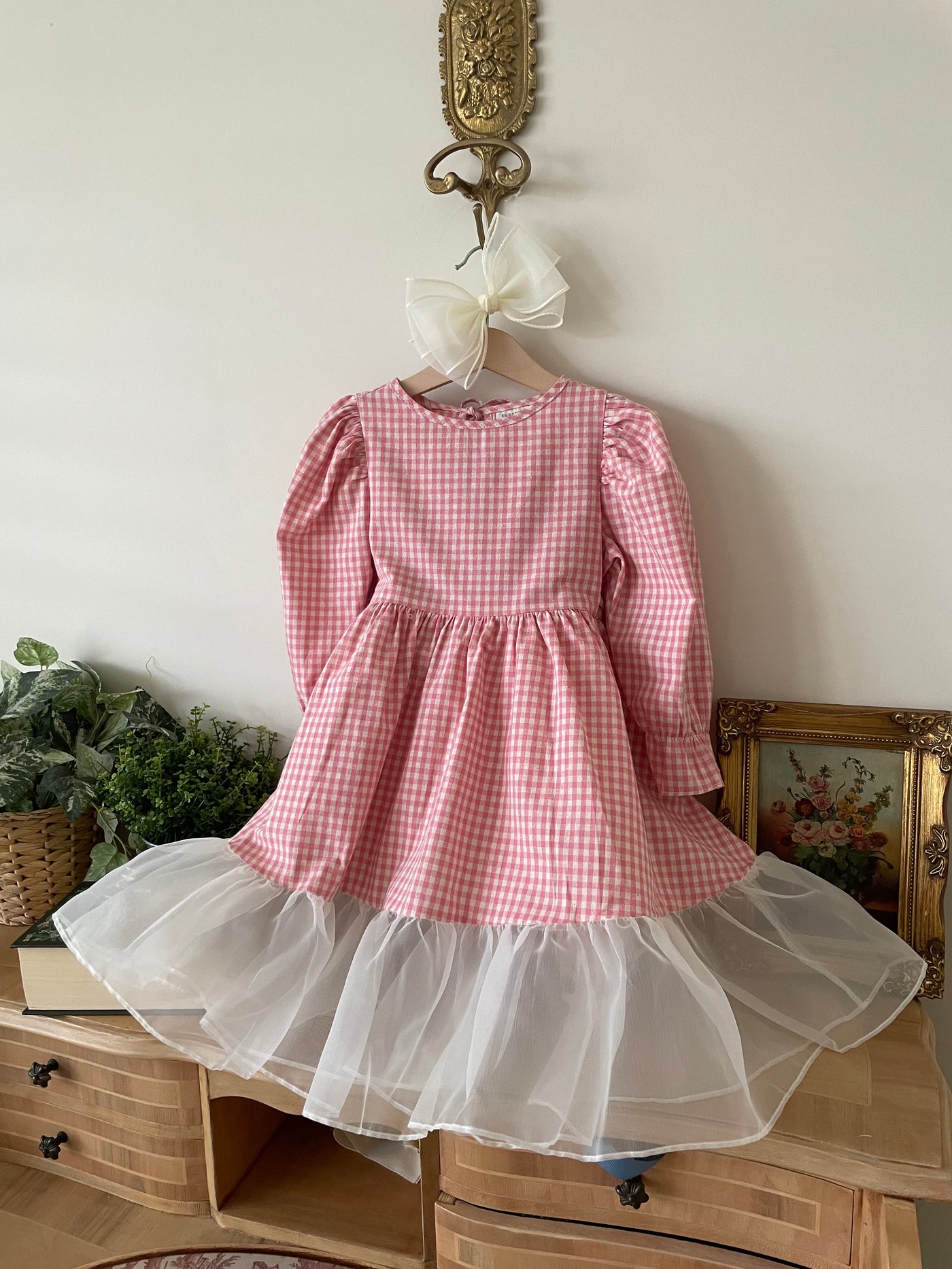 Nana Check Dress