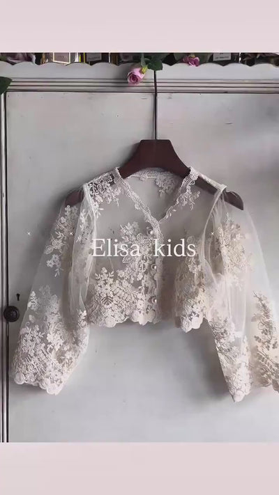 Lace Elegance Adult Cardigan