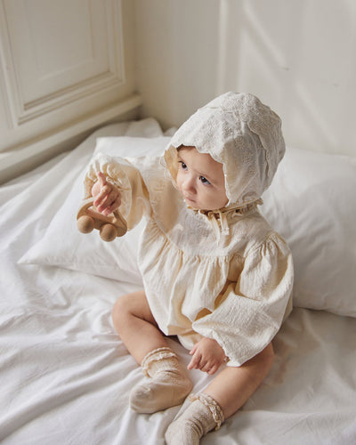 Mellow Embroidery Romper