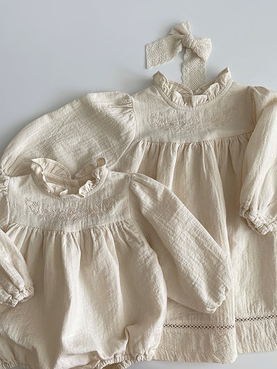 Mellow Embroidery Romper